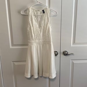 White Windsor dress